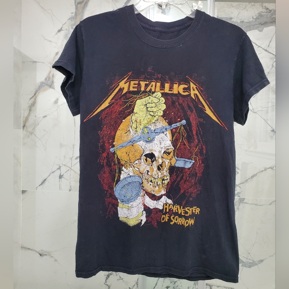 Metallica Harvester of Sorrow T-Shirt Size S